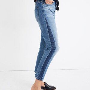 Petite High-Rise Slim Boyjean in Raebrook Wash Size 25P